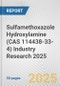 Sulfamethoxazole Hydroxylamine (CAS 114438-33-4) Industry Research 2025: Global and Regional Market Trends 2019-2024 and Forecast to 2029 - Product Thumbnail Image