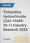 Ticlopidine Hydrochloride (CAS 53885-35-1) Industry Research 2025: Global and Regional Market Trends 2019-2024 and Forecast to 2029 - Product Thumbnail Image