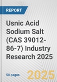 Usnic Acid Sodium Salt (CAS 39012-86-7) Industry Research 2025: Global and Regional Market Trends 2019-2024 and Forecast to 2029- Product Image