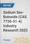 Sodium Sec-Butoxide (CAS 7726-51-4) Industry Research 2025: Global and Regional Market Trends 2019-2024 and Forecast to 2029 - Product Image