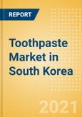 Toothpaste (Oral Hygiene) Market in South Korea - Outlook to 2025; Market Size, Growth and Forecast Analytics- Product Image