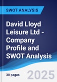 David Lloyd Leisure Ltd - Company Profile and SWOT Analysis- Product Image