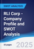 RLI Corp - Company Profile and SWOT Analysis- Product Image