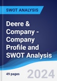 Deere & Company - Company Profile and SWOT Analysis- Product Image