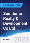 Sumitomo Realty & Development Co Ltd - Strategy, SWOT and Corporate Finance Report- Product Image