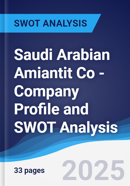 Saudi Arabian Amiantit Co Company Profile and SWOT Analysis