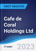 Cafe de Coral Holdings Ltd - Strategy, SWOT and Corporate Finance Report- Product Image
