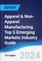 Apparel and Non-Apparel Manufacturing Top 5 Emerging Markets Industry Guide 2015-2024 - Product Thumbnail Image