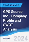 GPS Source Inc - Company Profile and SWOT Analysis- Product Image