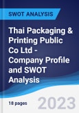 Thai Packaging & Printing Public Co Ltd - Company Profile and SWOT Analysis- Product Image