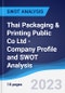 Thai Packaging & Printing Public Co Ltd - Company Profile and SWOT Analysis - Product Thumbnail Image