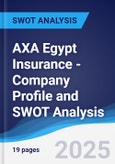 AXA Egypt Insurance - Company Profile and SWOT Analysis- Product Image
