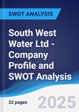 South West Water Ltd - Company Profile and SWOT Analysis- Product Image