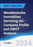 Westdeutsche Immobilien Servicing AG - Company Profile and SWOT Analysis- Product Image