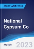 National Gypsum Co - Strategy, SWOT and Corporate Finance Report- Product Image