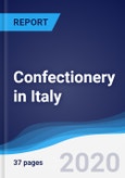 Confectionery in Italy- Product Image
