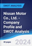 Nissan Motor Co., Ltd. - Company Profile and SWOT Analysis- Product Image