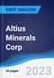 Altius Minerals Corp - Strategy, SWOT and Corporate Finance Report - Product Thumbnail Image