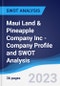 Maui Land & Pineapple Company Inc - Company Profile and SWOT Analysis - Product Thumbnail Image