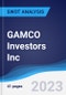 GAMCO Investors Inc - Strategy, SWOT and Corporate Finance Report - Product Thumbnail Image
