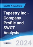 Tapestry Inc - Company Profile and SWOT Analysis- Product Image