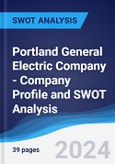 Portland General Electric Company - Company Profile and SWOT Analysis- Product Image