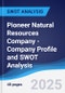 Pioneer Natural Resources Company - Company Profile and SWOT Analysis - Product Thumbnail Image