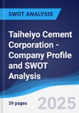Taiheiyo Cement Corporation - Company Profile and SWOT Analysis- Product Image
