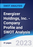 Energizer Holdings, Inc. - Company Profile and SWOT Analysis- Product Image