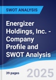 Energizer Holdings, Inc. - Company Profile and SWOT Analysis- Product Image