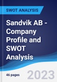 Sandvik AB - Company Profile and SWOT Analysis- Product Image