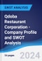 Qdoba Restaurant Corporation - Company Profile and SWOT Analysis - Product Thumbnail Image