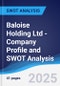 Baloise Holding Ltd - Company Profile and SWOT Analysis - Product Thumbnail Image