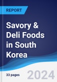 Savory & Deli Foods in South Korea- Product Image