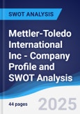 Mettler-Toledo International Inc - Company Profile and SWOT Analysis- Product Image