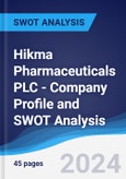 Hikma Pharmaceuticals PLC - Company Profile and SWOT Analysis- Product Image
