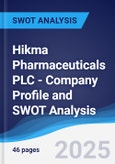 Hikma Pharmaceuticals PLC - Company Profile and SWOT Analysis- Product Image