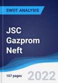 JSC Gazprom Neft - Strategy, SWOT and Corporate Finance Report- Product Image
