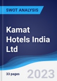 Kamat Hotels India Ltd - Strategy, SWOT and Corporate Finance Report- Product Image