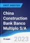 China Construction Bank (Brasil) Banco Multiplo S/A - Strategy, SWOT and Corporate Finance Report - Product Thumbnail Image