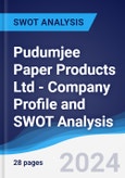 Pudumjee Paper Products Ltd - Company Profile and SWOT Analysis- Product Image