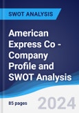American Express Co - Company Profile and SWOT Analysis- Product Image
