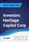 Investors Heritage Capital Corp - Strategy, SWOT and Corporate Finance Report - Product Thumbnail Image