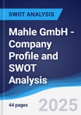 Mahle GmbH - Company Profile and SWOT Analysis- Product Image
