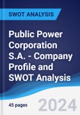 Public Power Corporation S.A. - Company Profile and SWOT Analysis- Product Image