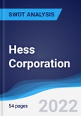 Hess Corporation - Strategy, SWOT and Corporate Finance Report- Product Image
