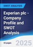 Experian plc - Company Profile and SWOT Analysis- Product Image