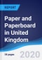 Paper and Paperboard in United Kingdom - Product Thumbnail Image