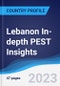 Lebanon In-depth PEST Insights - Product Image