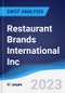 Restaurant Brands International Inc - Strategy, SWOT and Corporate Finance Report - Product Image